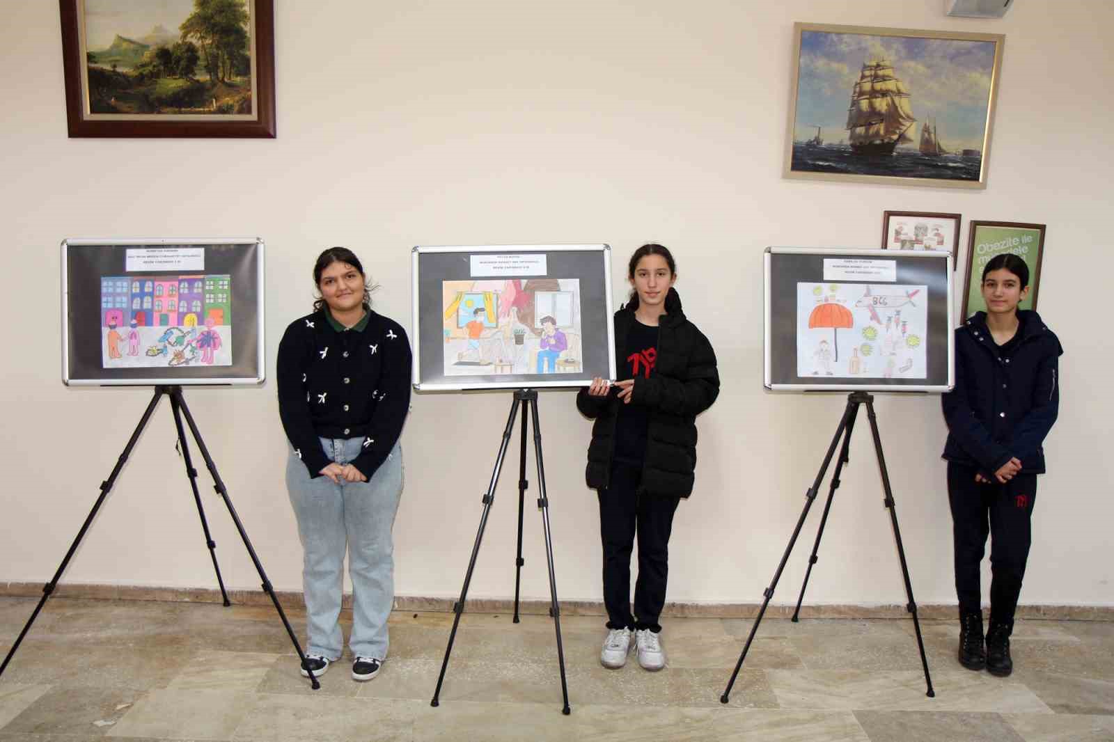Verem Hastalığı ve Korunma Yolları’ konulu resim ve kompozisyon yarışmasının kazanları belirlendi
