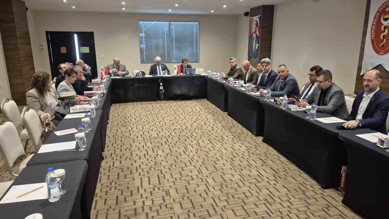 Veteriner hekimler Tekirdağ’da buluştu: Kritik başlıklar masada
