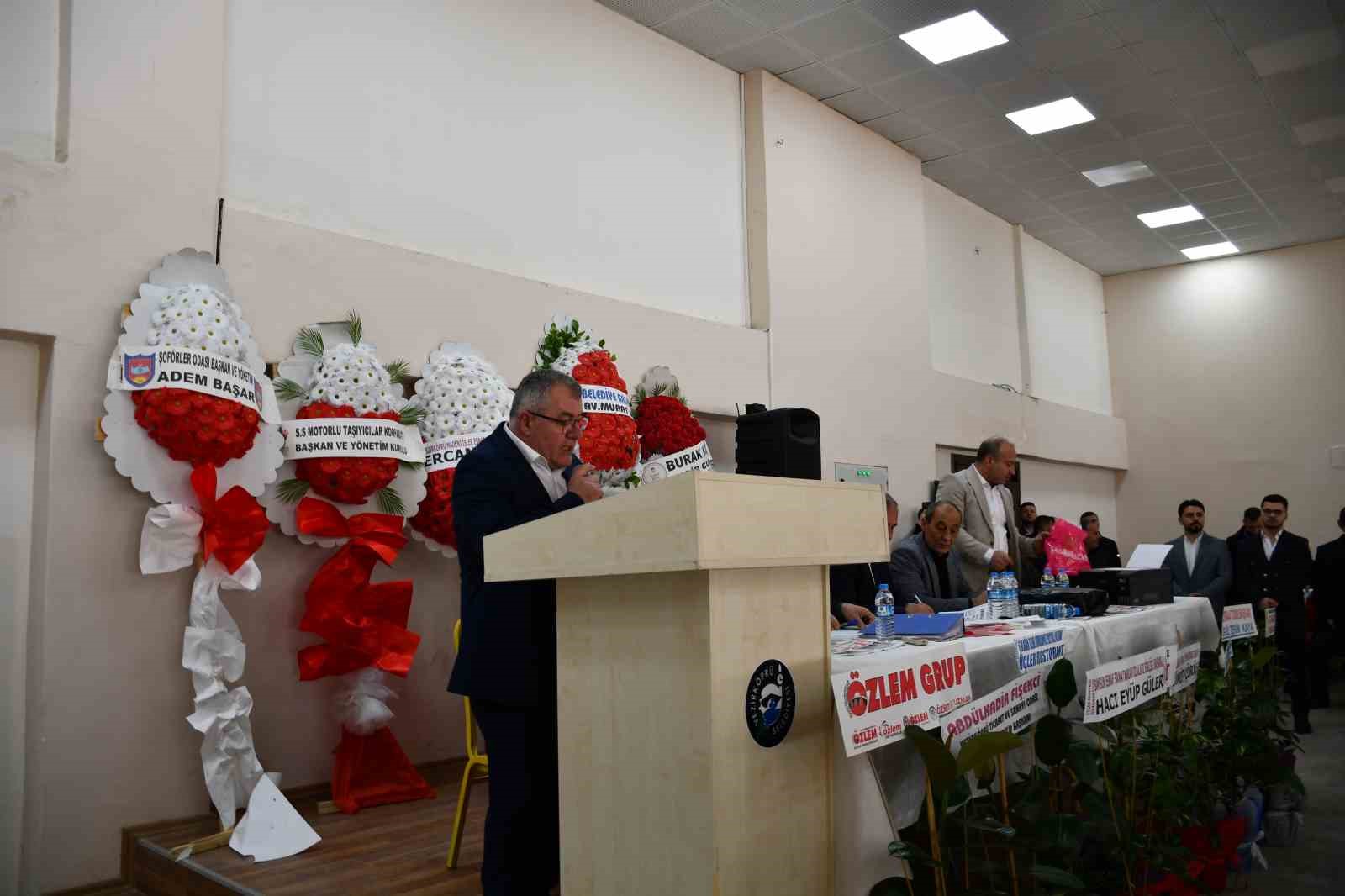 Vezirköprü Esnaf ve Sanatkârlar Odası genel kurulu
