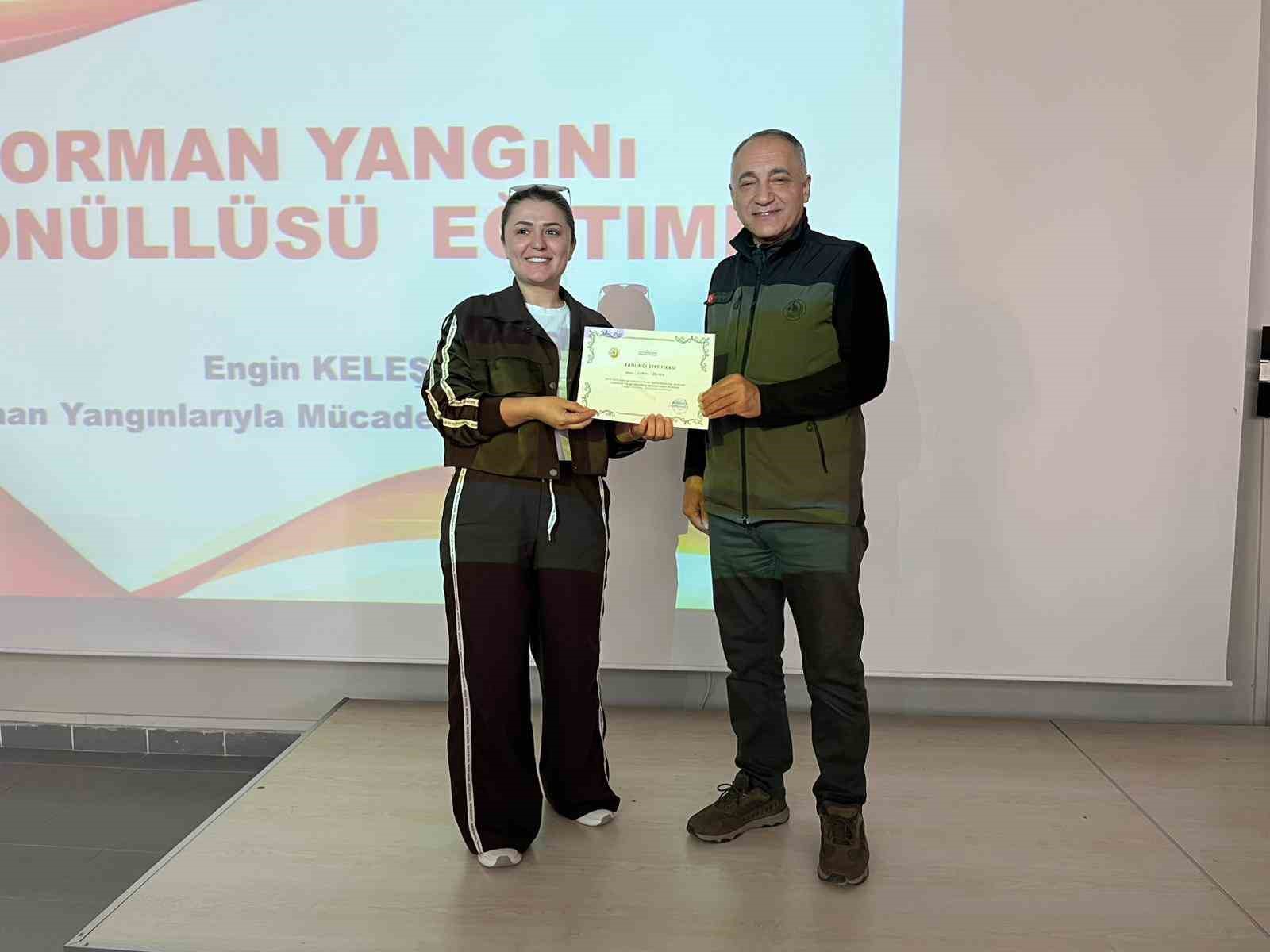 Vezirköprü MYO’da Yangın Gönüllüsü Eğitimi
