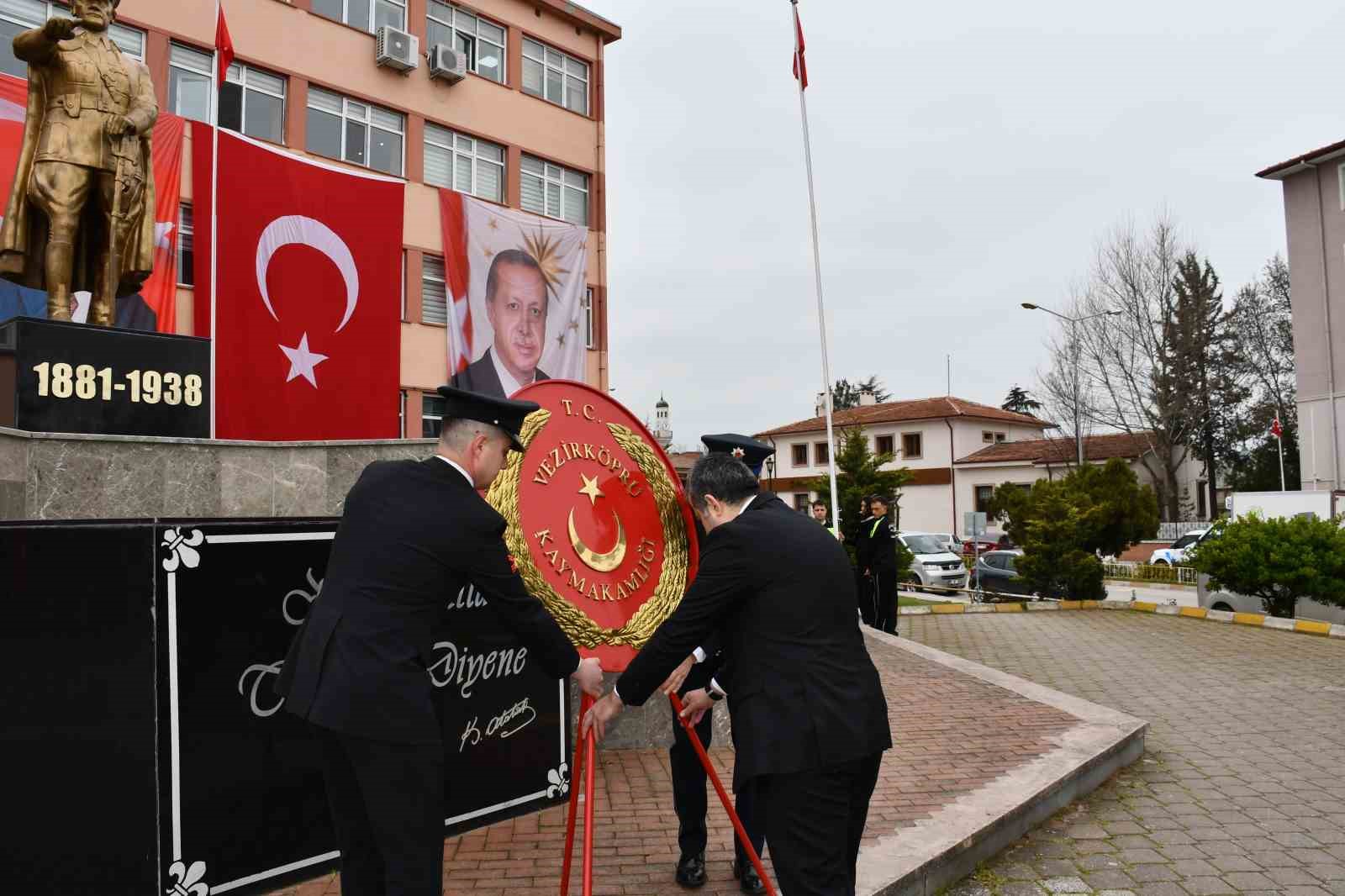 Vezirköprü’de Çanakkale Zaferi töreni
