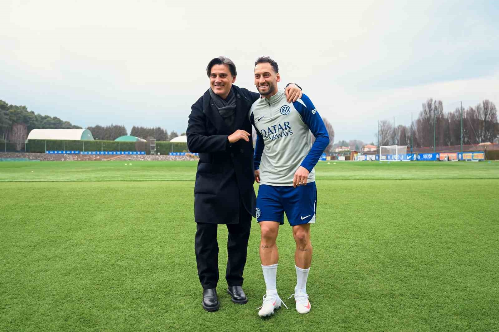 Vincenzo Montella, İtalyan ekibi Inter’in konuğu oldu
