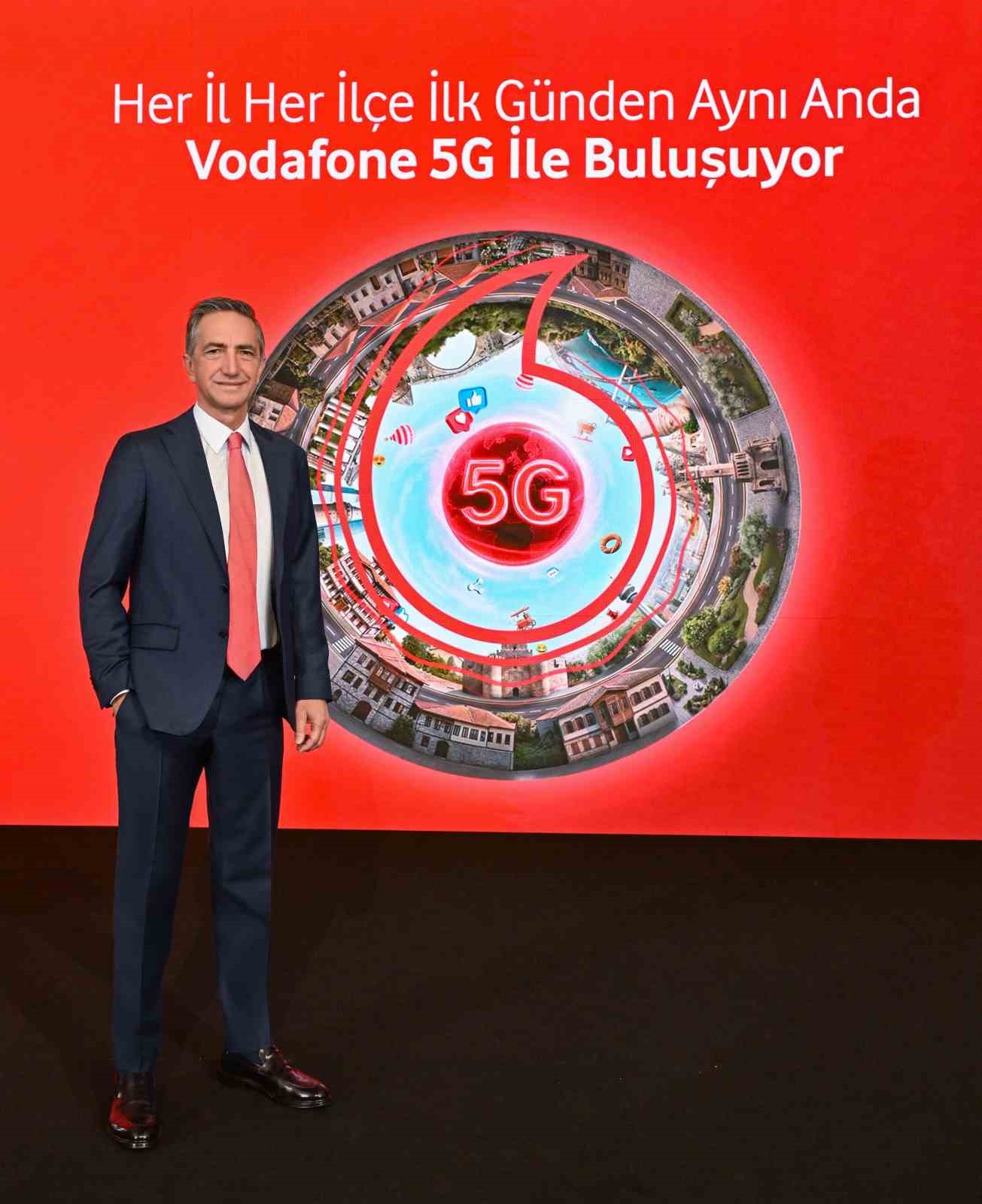 Vodafone, 1 Nisan’da 81 İL ve 922 ilçede 5G sinyalini aynı anda verecek

