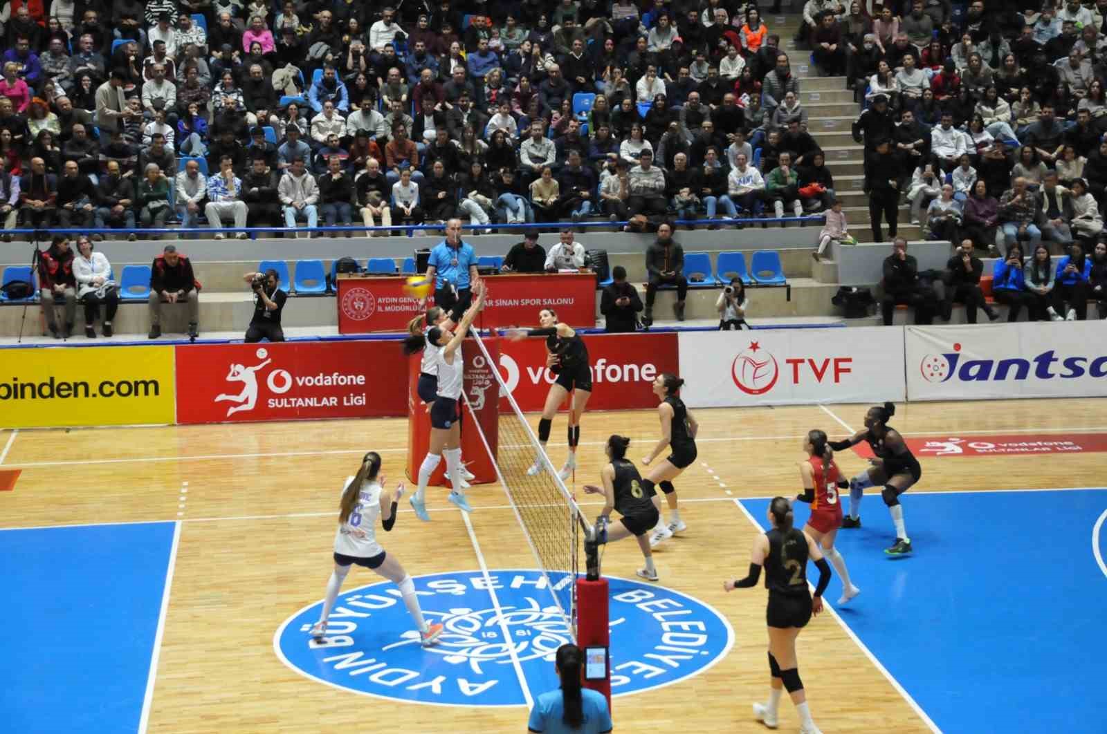 Vodafone Sultanlar Ligi: Aydın Büyükşehir Belediyespor: 0 - Galatasaray: 3
