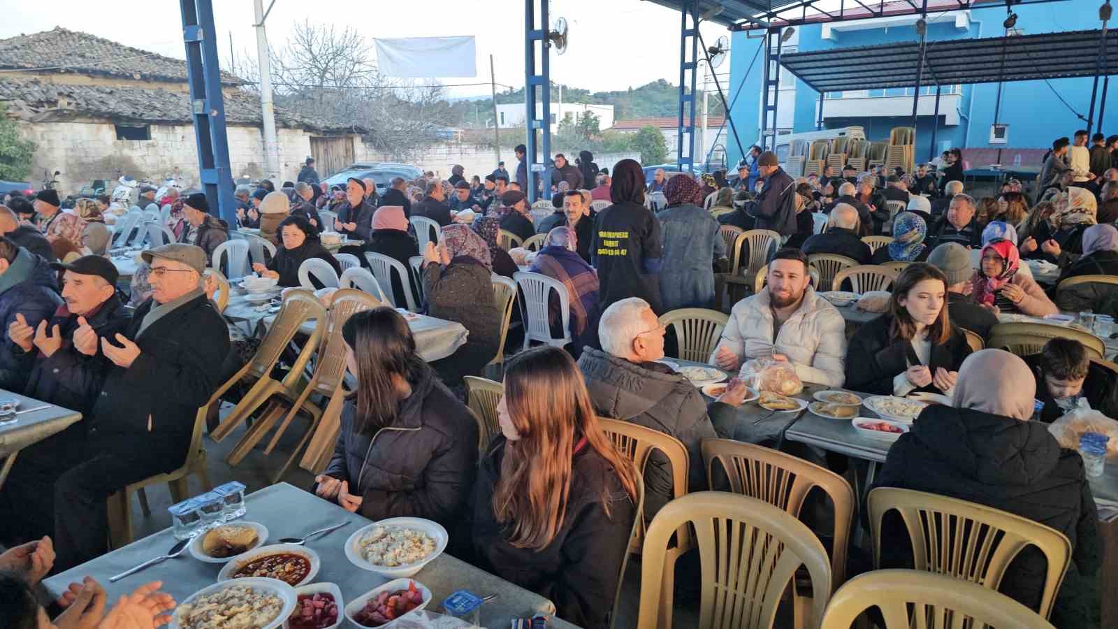 Yağdere Mahallesi’nde geleneksel iftar buluşması
