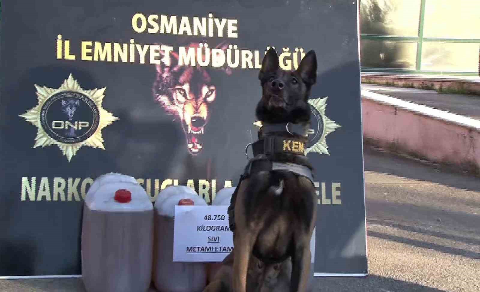 Yakıt deposunda 48 kilo sıvı metamfetamin ele geçirildi
