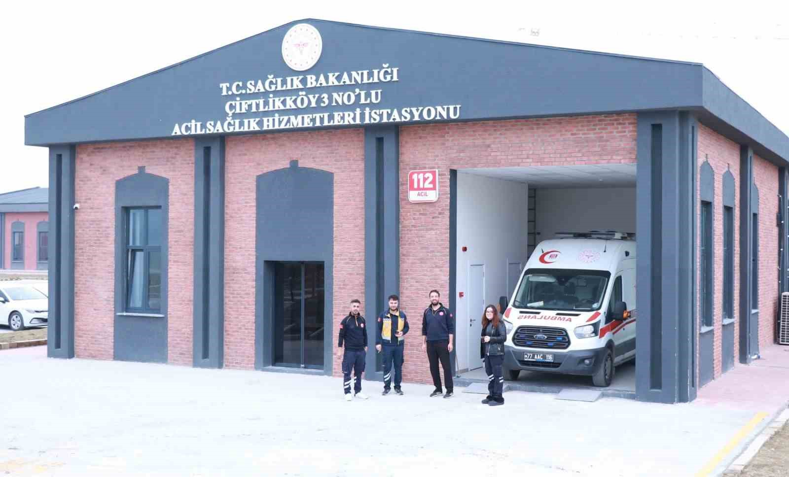 Yalova OSB’de 112 Acil hizmeti başladı
