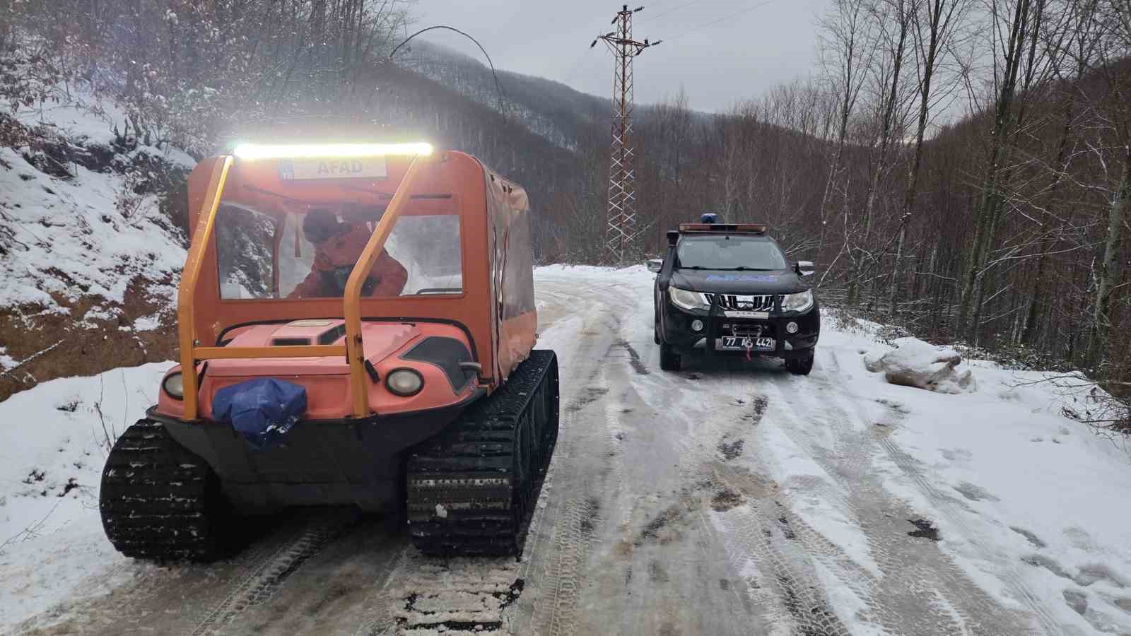 Yalova’da araçlarında mahsur kalan 35 kişi kurtarıldı
