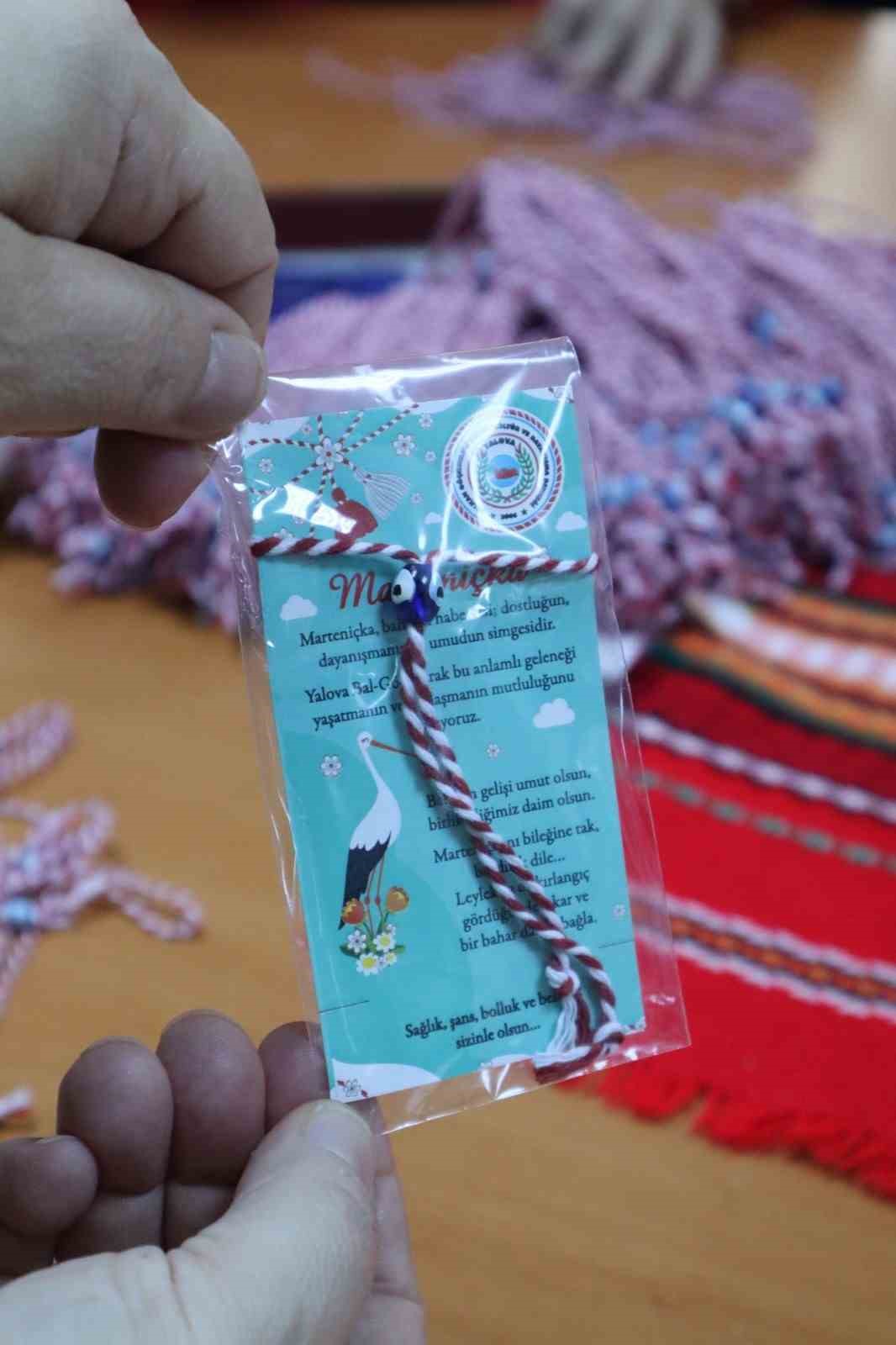 Yalova’da Balkan geleneği "marteniçka" yaşatılıyor
Yalova’da Balkan geleneği "marteniçka" yaşatılıyor