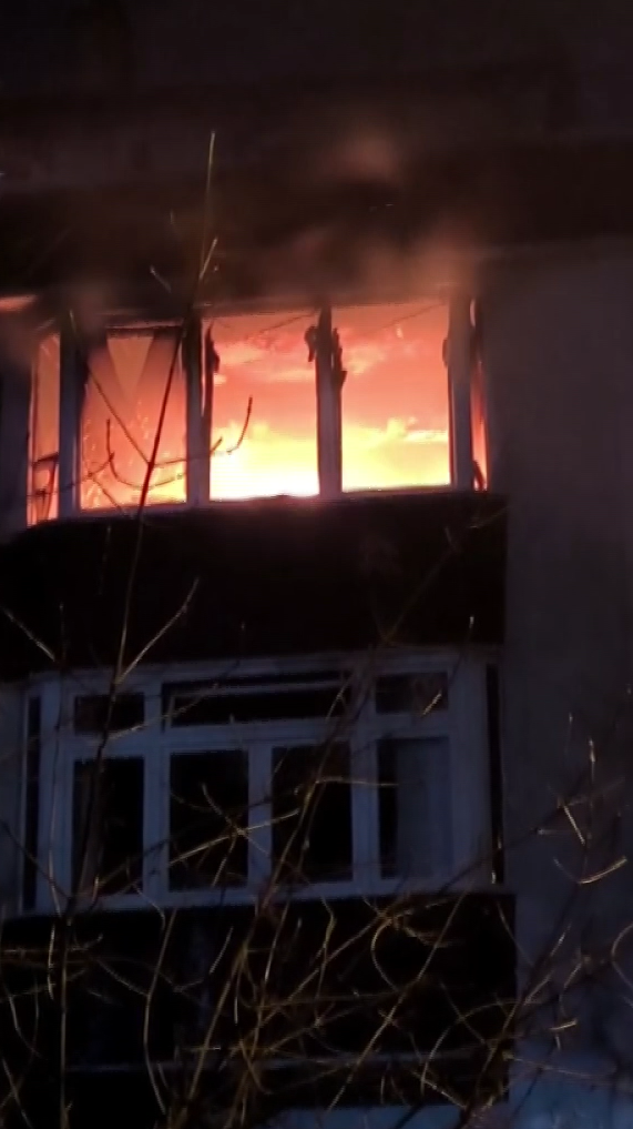 Yalova’da çatı katında mangal keyfi yangınla bitti
