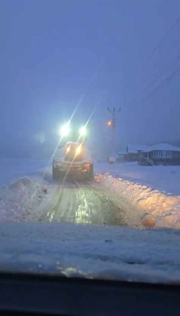 Yalova’da kar yağışı
