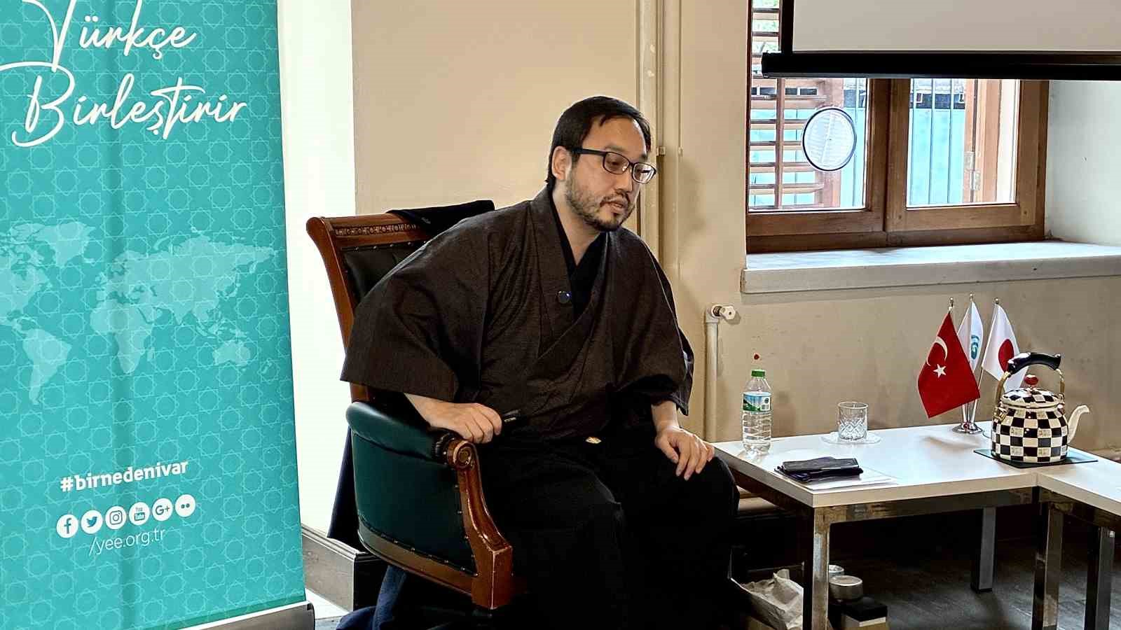 Yamamoto: "Türkiye ve Japonya mesafe açısından çok yakın ülkelerdir, aynı zamanda manevi açıdan da benzer ülkelerdir"
