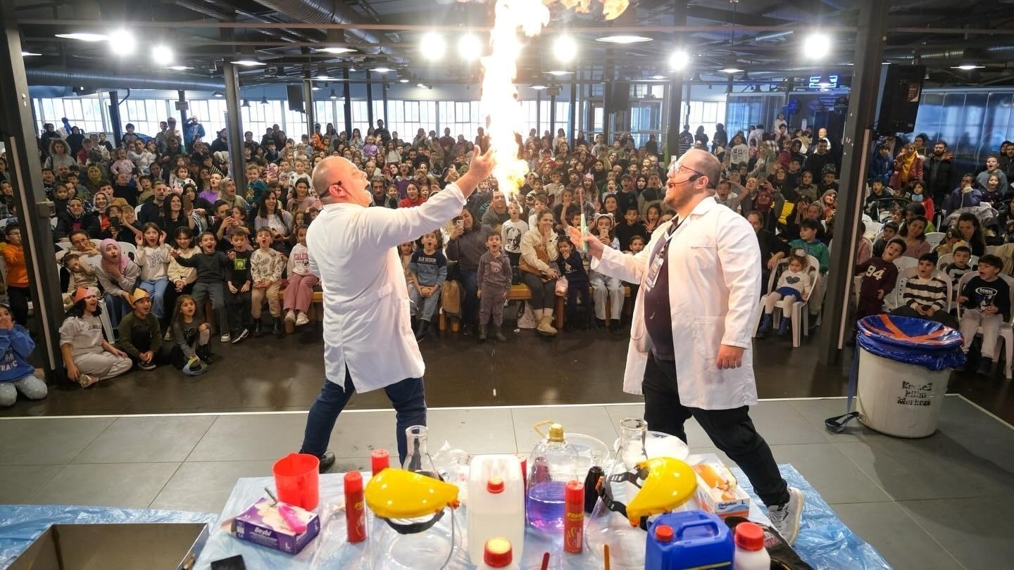 Yarıyıl tatilinde Bilim Merkezi’nde eğlence dorukta
