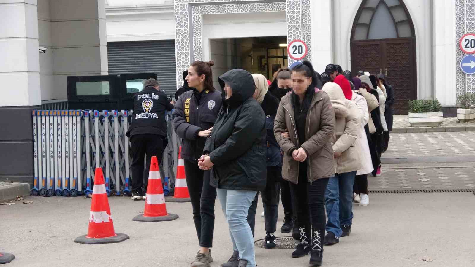 Yasa dışı bahis operasyonunda gözaltına alınan 61 şüpheli adliyeye sevk edildi
