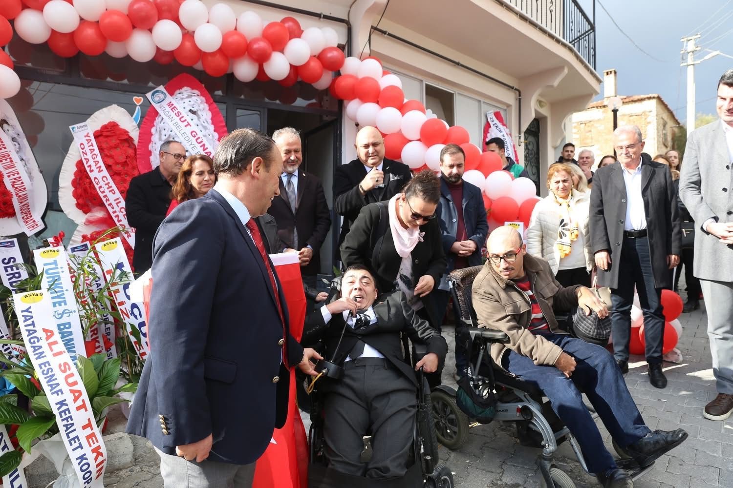 Yatağan Engelliler Derneği törenle açıldı
