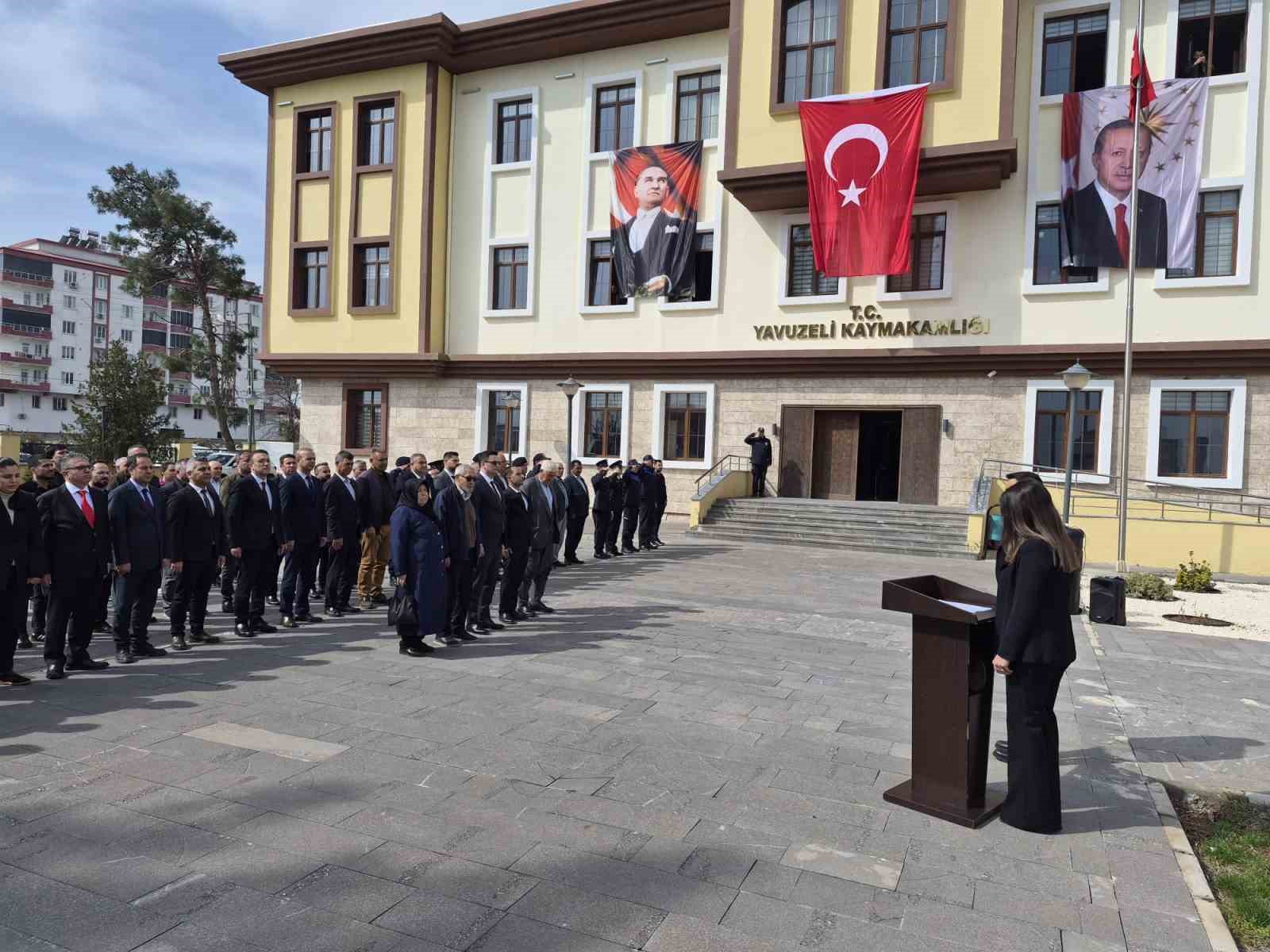 Yavuzeli’nde 18 Mart Çanakkale Zaferi ve Şehitleri Anma günü kutlandı
