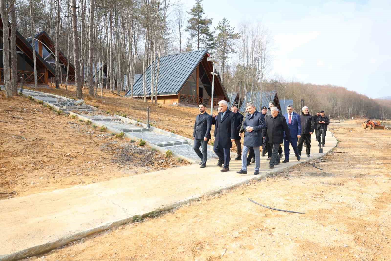 Yaylagöl kamp merkezinde inceleme
