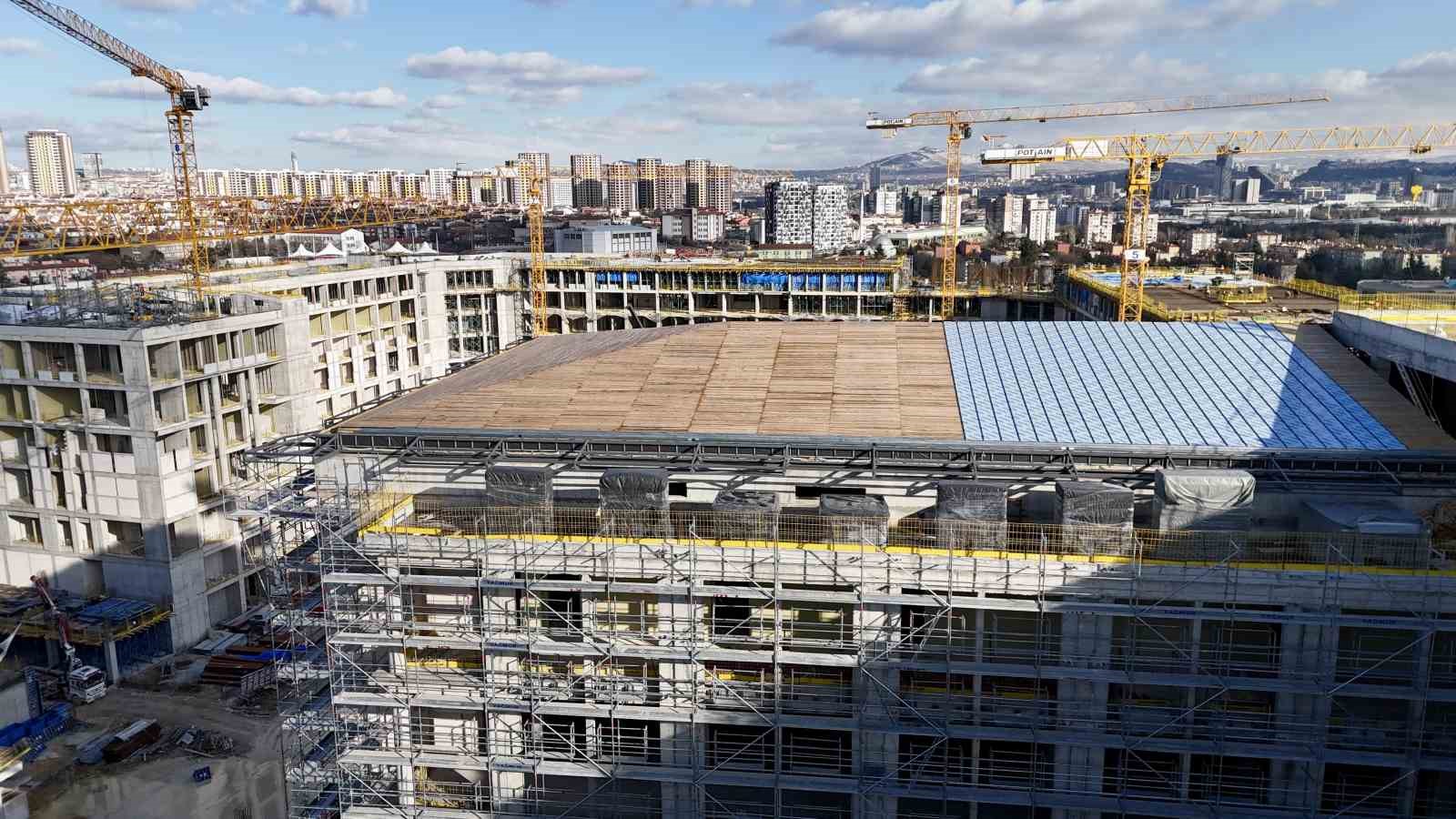 Yeni Ankara Adalet Sarayı yükseliyor: Adalet hizmetleri tek merkezde toplanacak
