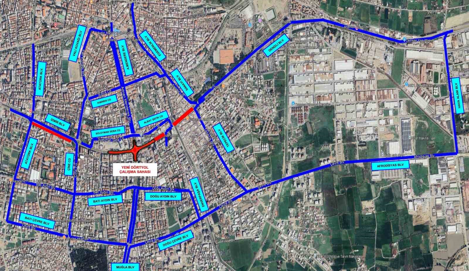 Yeni Dörtyol Köprülü Kavşağı Projesi’nde çalışmalar başlıyor
