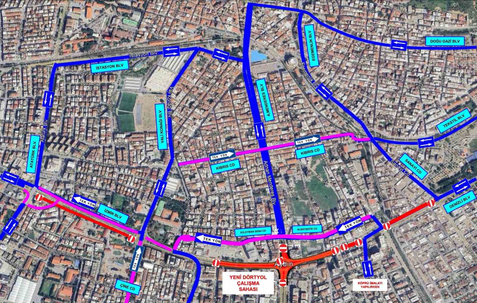 Yeni Dörtyol Köprülü Kavşağı Projesi’nde çalışmalar başlıyor
