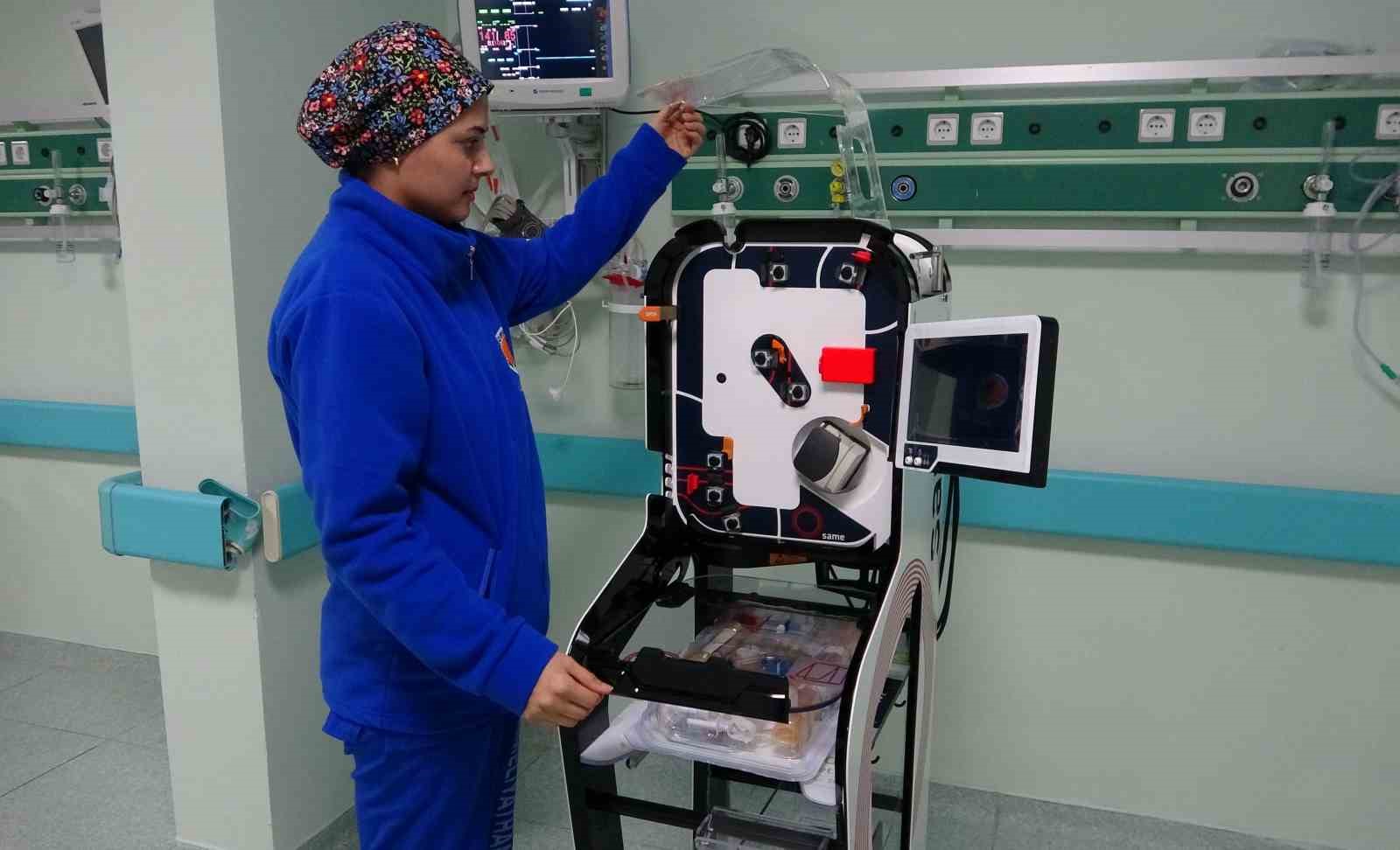 Yeni nesil ‘hücre kan kurtarma cihazı’ Mersin’de kullanılmaya başlandı
