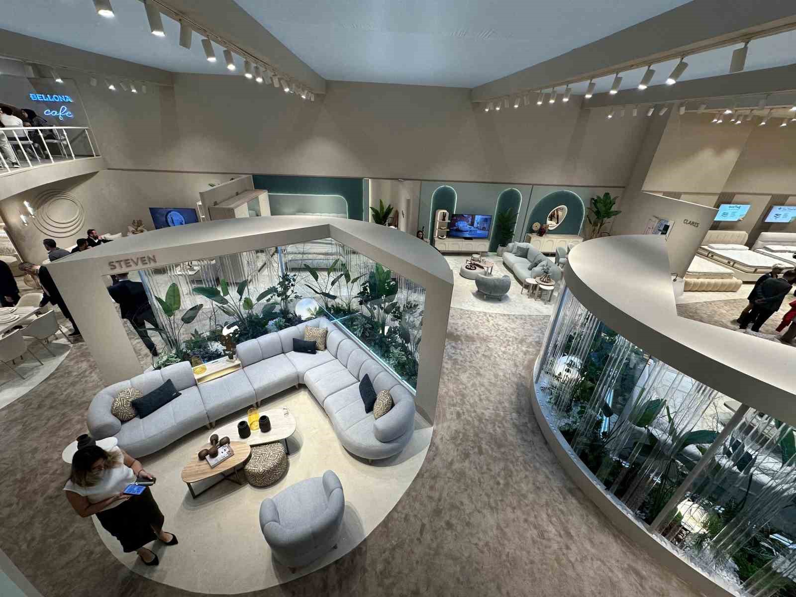 Yeni sezon koleksiyonlarıyla Bellona, Uluslararası Mobilya Fuarı’nda yoğun ilgi gördü
Yeni sezon koleksiyonlarıyla Bellona, Uluslararası Mobilya Fuarı’nda yoğun ilgi gördü