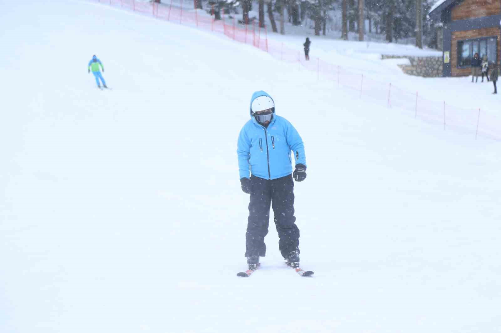 Yeni yıl tatilinde vatandaşlar Ilgaz Dağı’na akın etti
