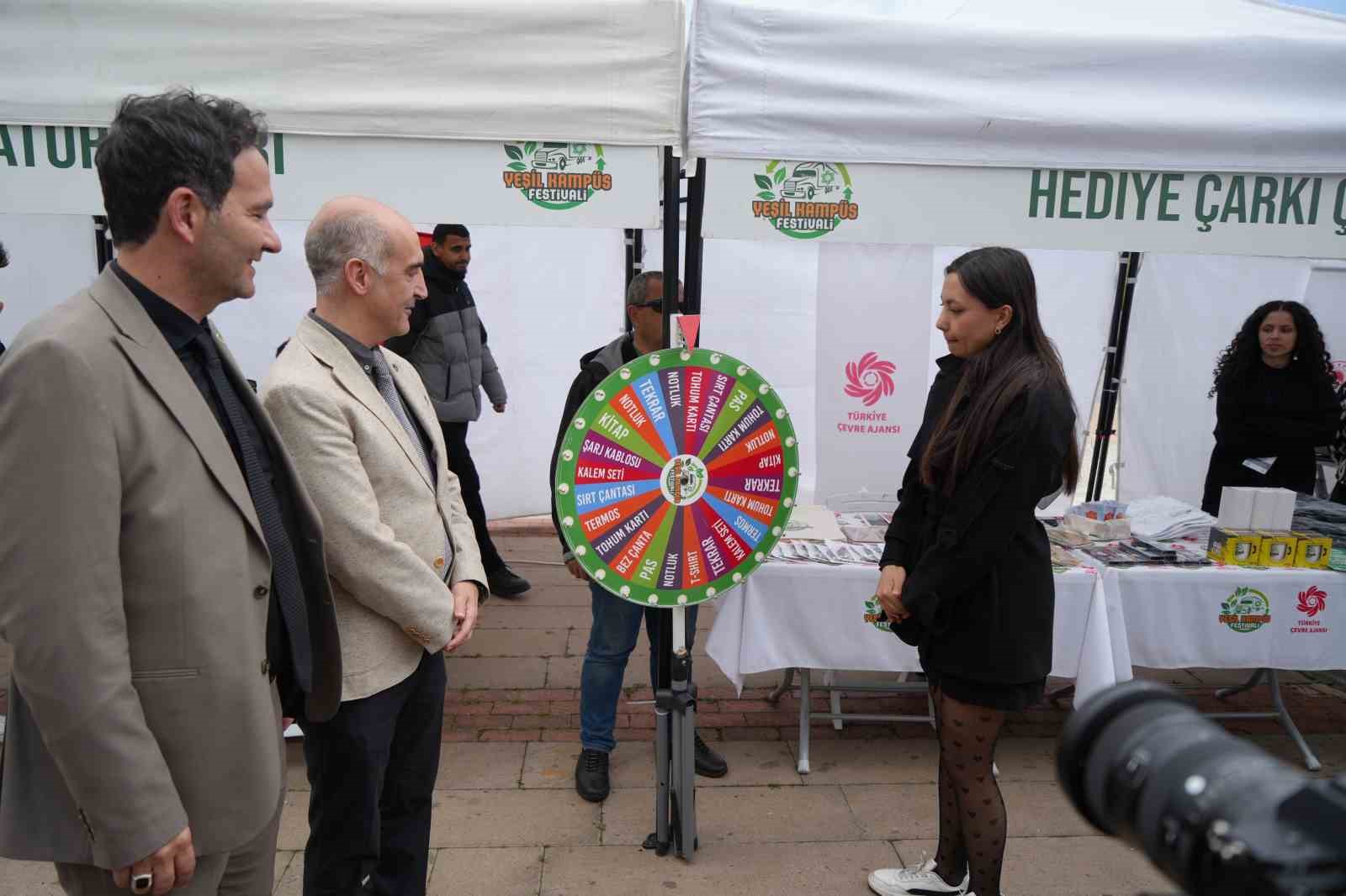 Yeşil Kampüs Festivali: Öğrenciler hem eğlendi hem bilinçlendi
