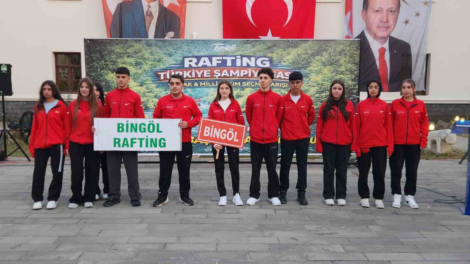 Yeşilay Türkiye Rafting Şampiyonası ve Milli Takım Seçme Yarışları başladı
