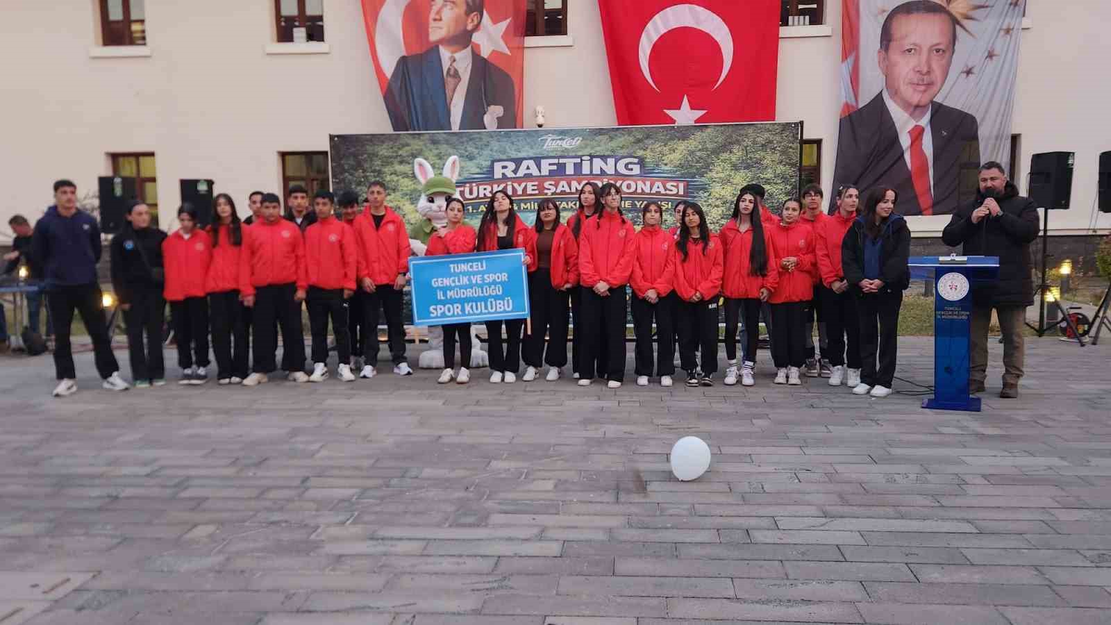 Yeşilay Türkiye Rafting Şampiyonası ve Milli Takım Seçme Yarışları başladı
