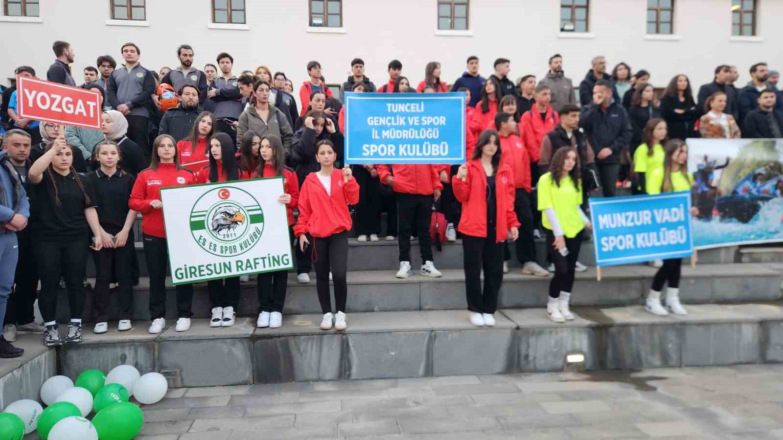 Yeşilay Türkiye Rafting Şampiyonası ve Milli Takım Seçme Yarışları başladı
