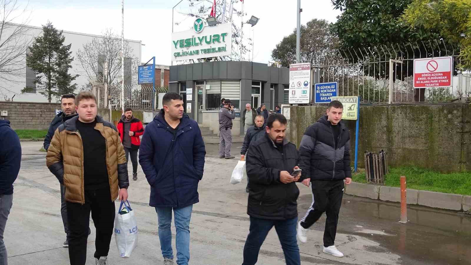 Yeşilyurt Demir-Çelik işçilerinden yapılan zamma yürüyüşlü protesto
