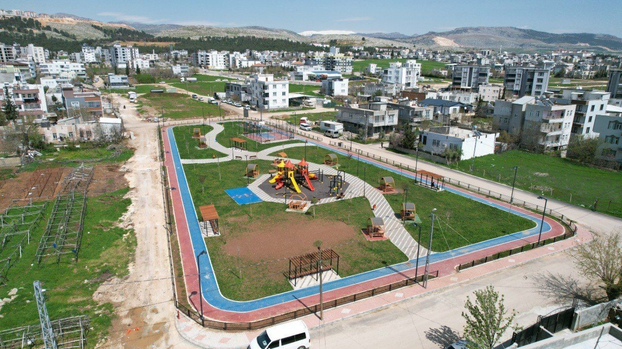 Yeşilyurt Mahallesi’ndeki yeni park tamamlandı
