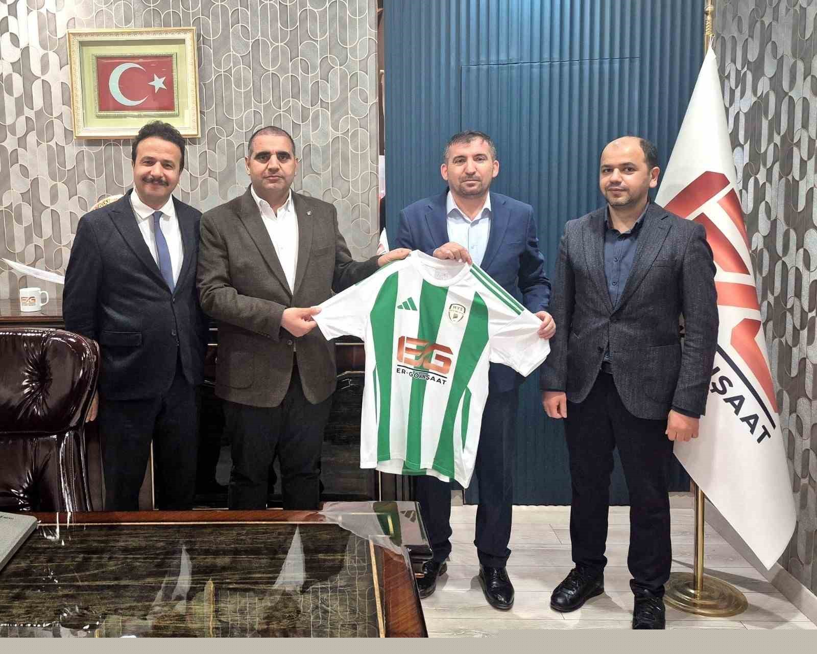 Yeşilyurtspor’dan göğüs sponsoruna ziyaret

