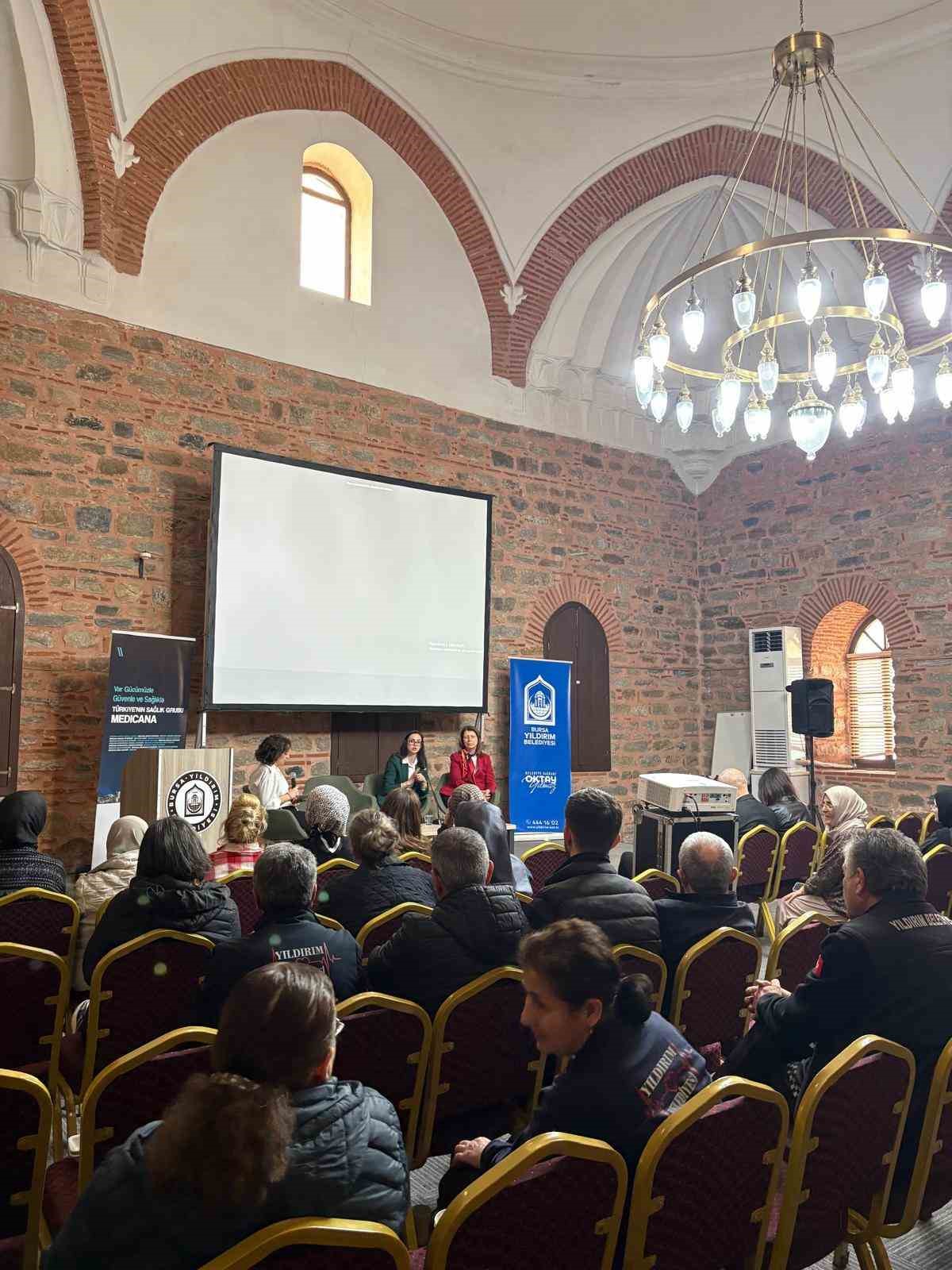 Yıldırım’da kansere karşı farkındalık buluşması
