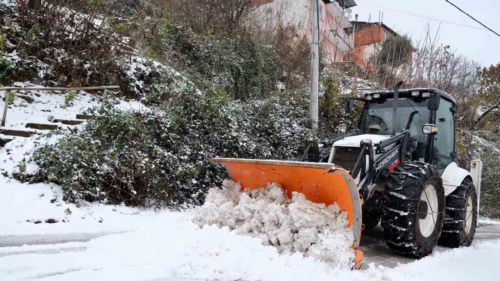 Yıldırım’da ’kar’ teyakkuzu
