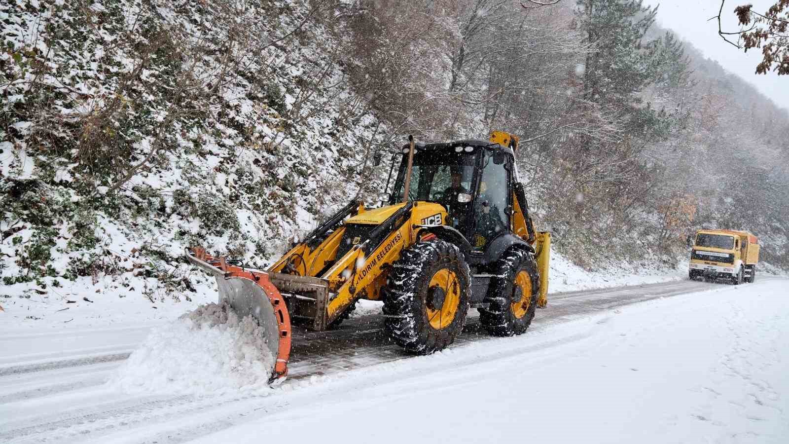 Yıldırım’da ’kar’ teyakkuzu
