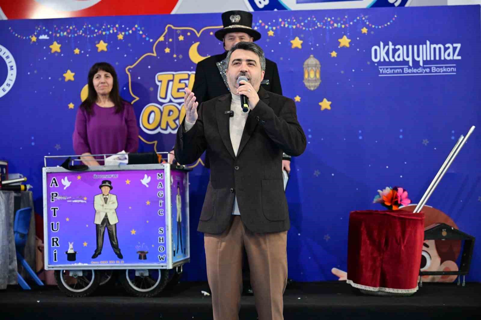 Yıldırım’da minikler için iftar vakti
