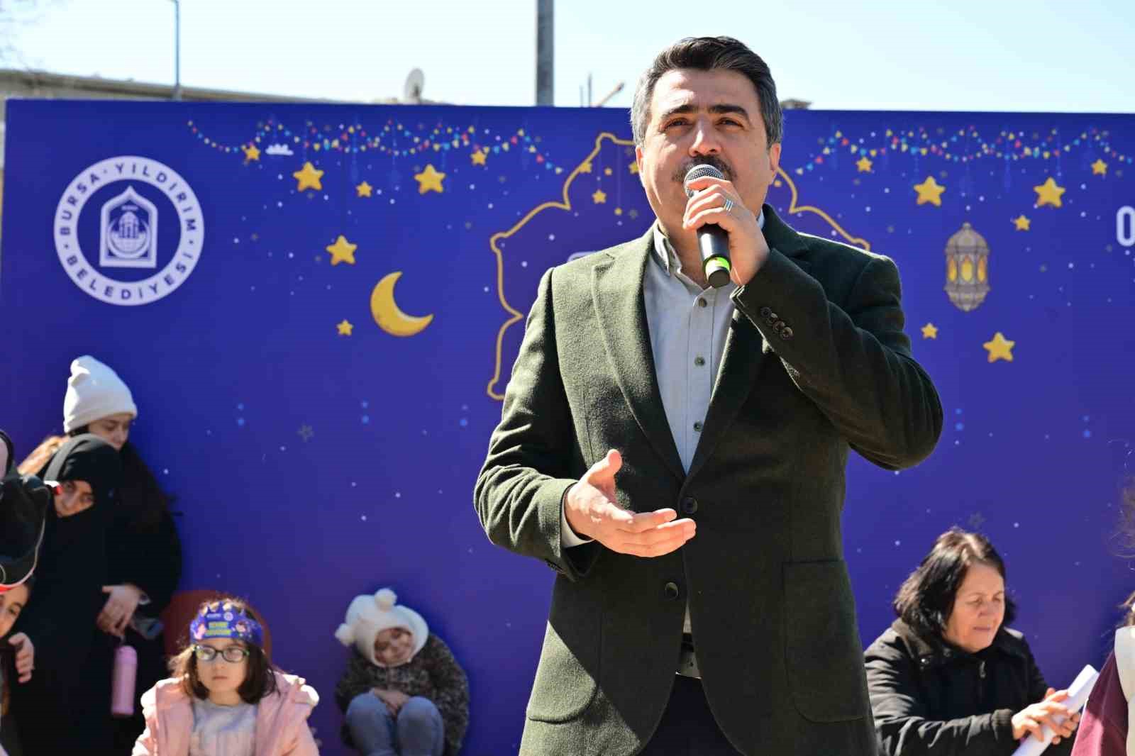 Yıldırım’da miniklerin tekne orucu heyecanı
