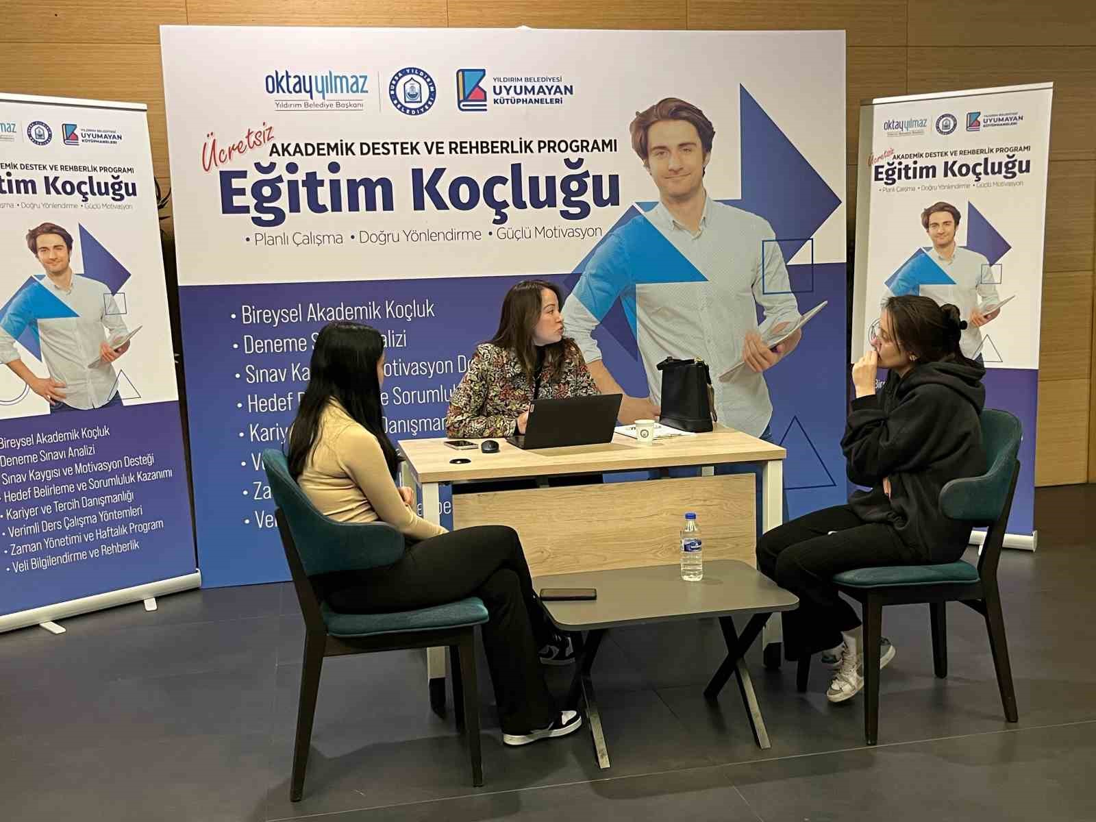 Yıldırım’dan gençlere eğitim desteği
