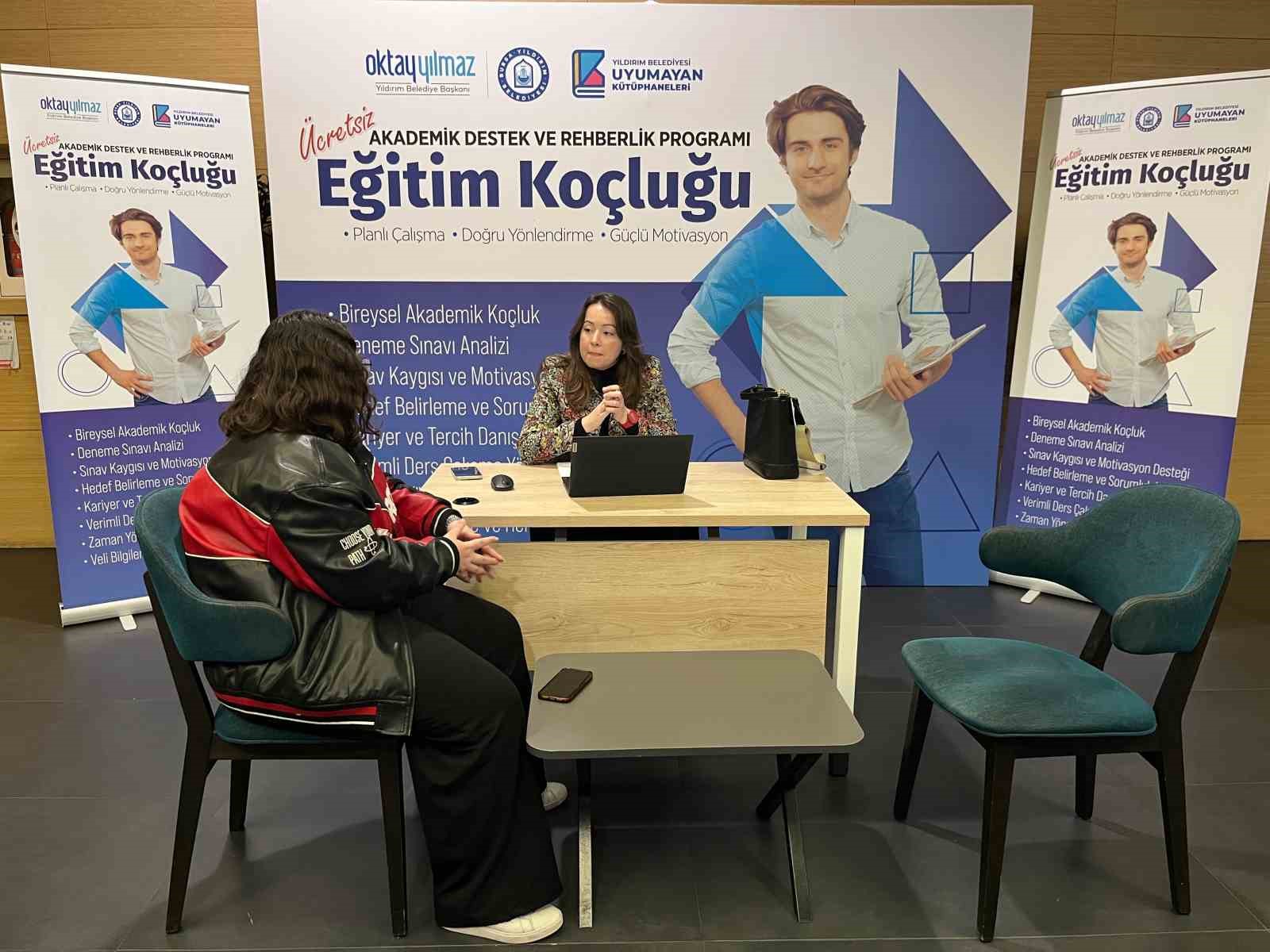 Yıldırım’dan gençlere eğitim desteği
