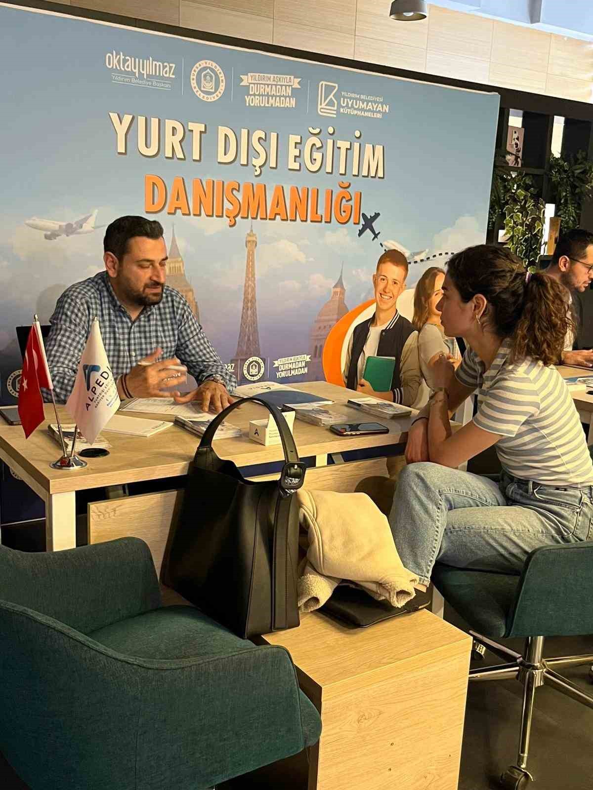 Yıldırım’dan gençlere yurt dışı eğitim danışmanlığı
