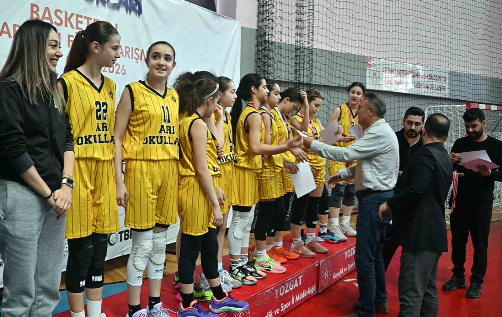 Yıldızlar basketbol yarıfinal müsabakaları Yozgat’ta tamamlandı

