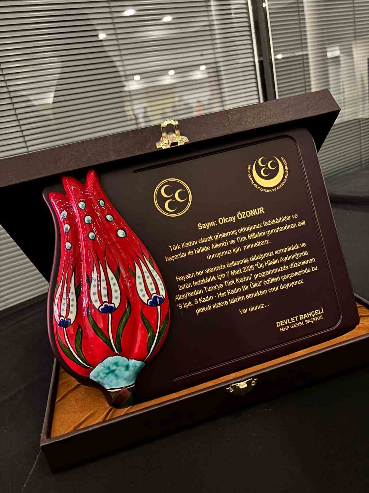 Yılın annesi; Erzurum’dan Olcay Özonur oldu
