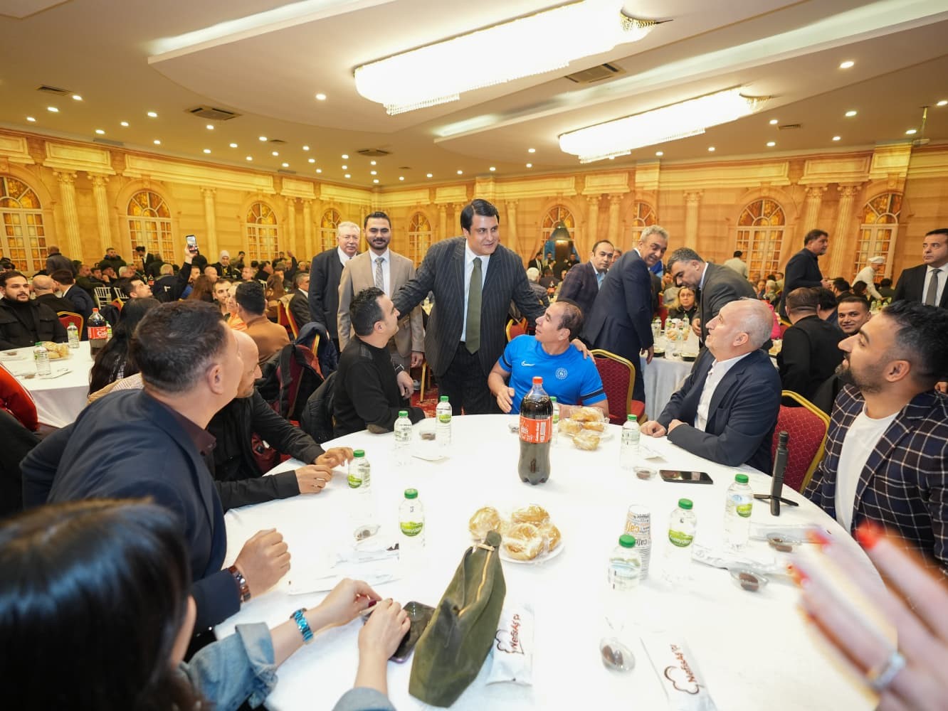 Yılmaz, amatör sporcularla iftar sofrasında buluştu
