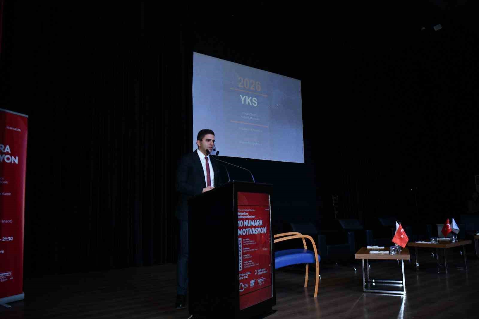 YKS’ye girecek öğrencilere ‘10 Numara Motivasyon’
