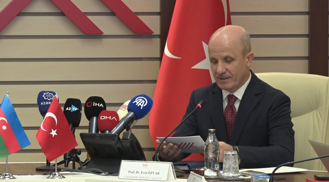 YÖK Başkanı Özvar: "Karabağ Üniversitesi, bölgenin ilim ve irfan merkezi olma yolunda emin adımlarla ilerlemektedir"
