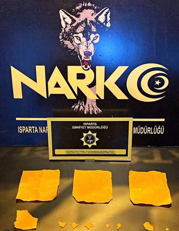 Yolcu otobüsünde bin 307 adet uyuşturucu emdirilmiş kâğıt ele geçirildi
