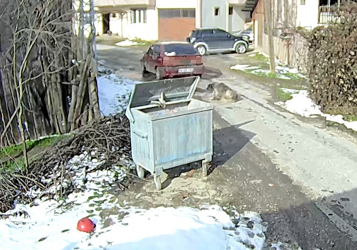 Yolda yatan köpeği ezip, yoluna devam etti
