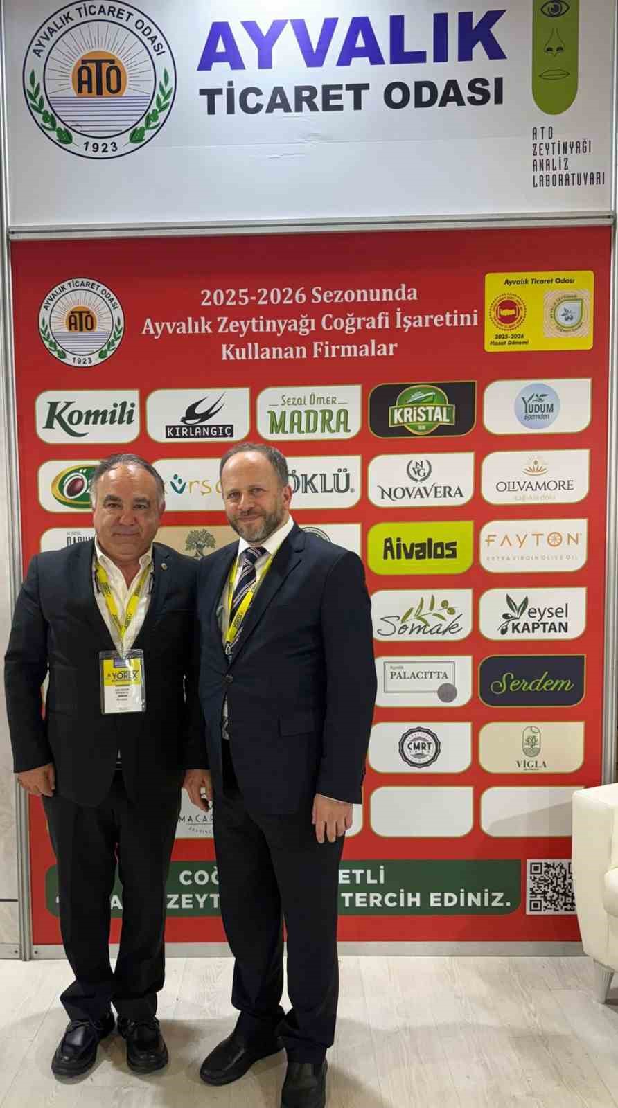 Yörex’te Ayvalık Ticaret Odası’nın geliştirdiği "Ürün Kimliği" uygulamasına yoğun ilgi
